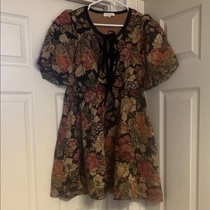 Promesa Fall Floral Dress